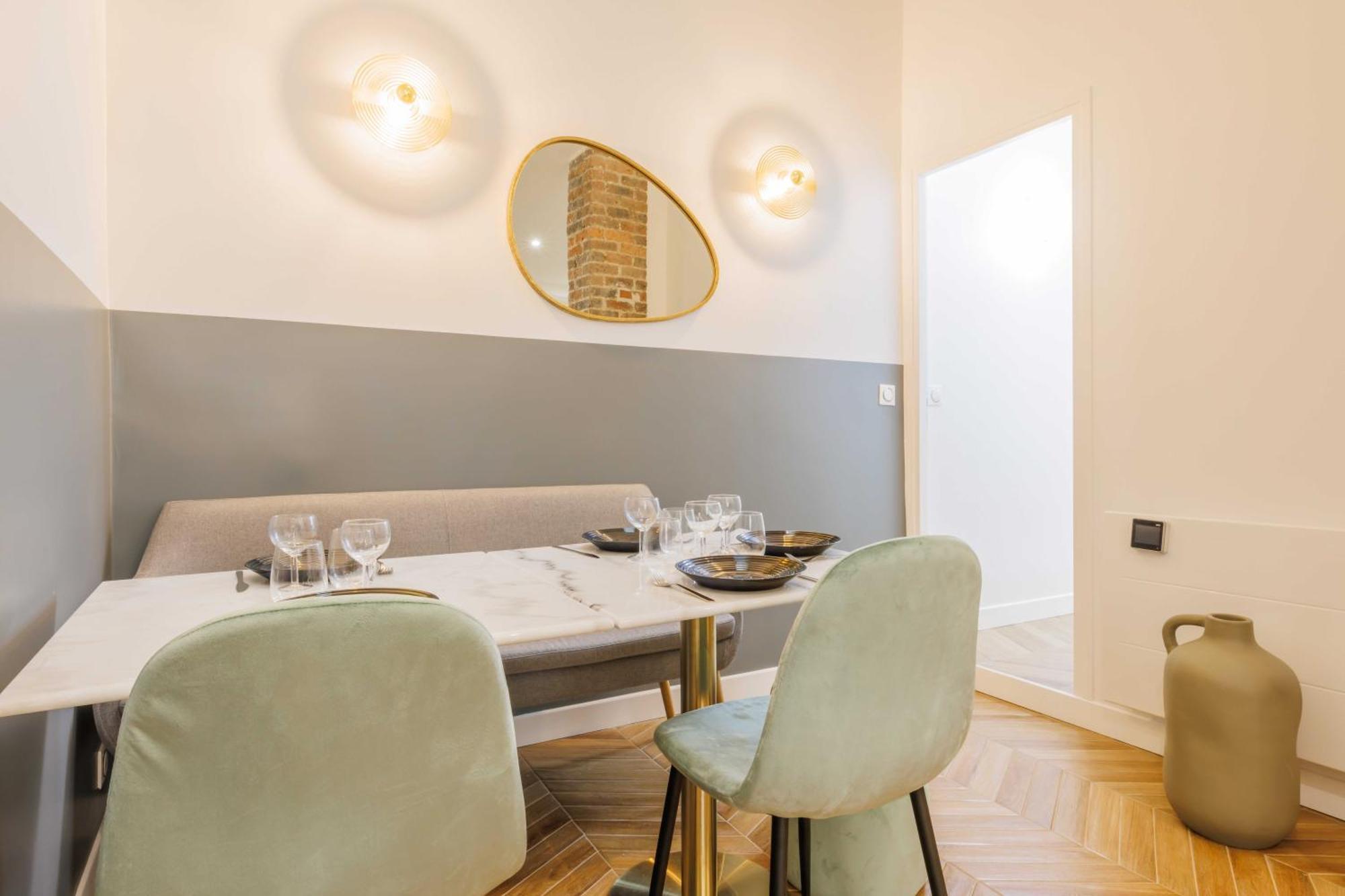 Charmant Appartement 2Br-6P - Gare De L'Est Paris Extérieur photo